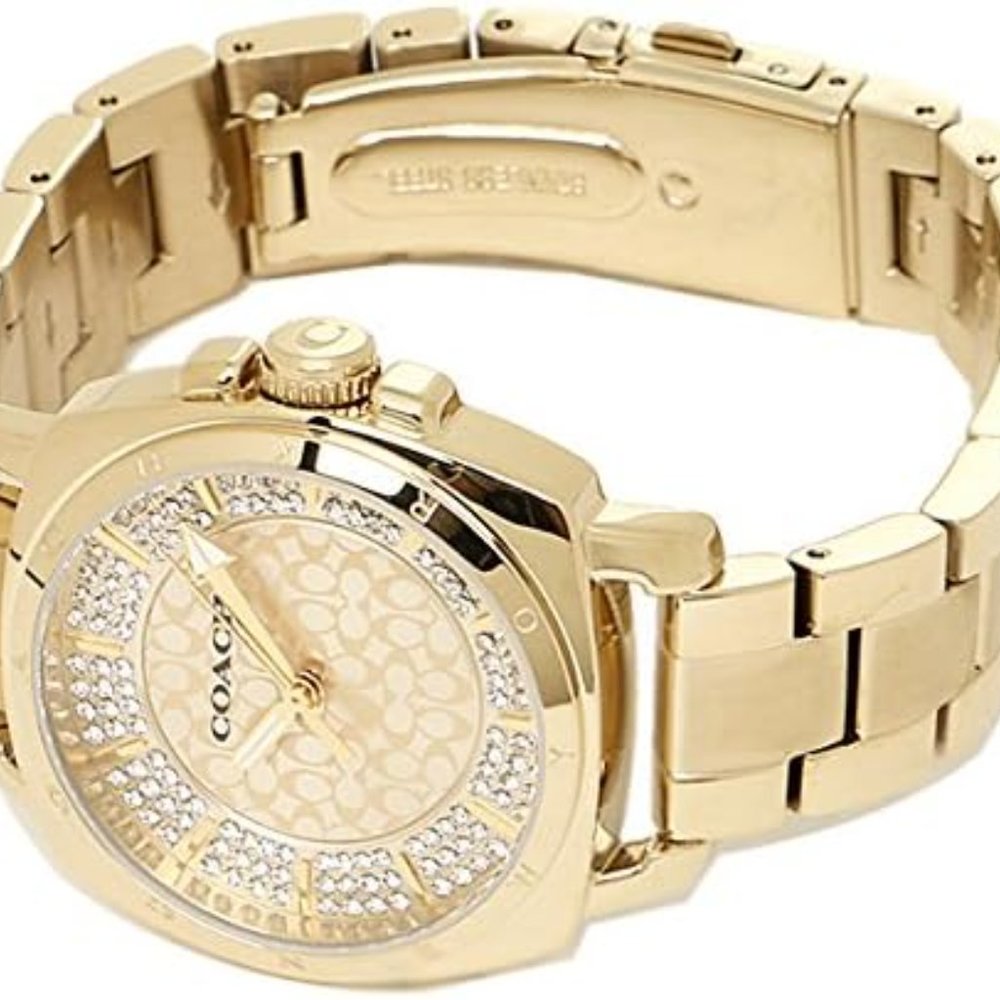 COACH Small Boyfriend Watch, 34mm - Gold - 14501994 - Picture 5 of 9